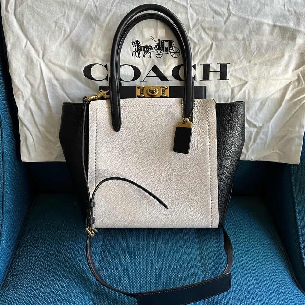 Coach Leather 1941 Troupe Tote Bag